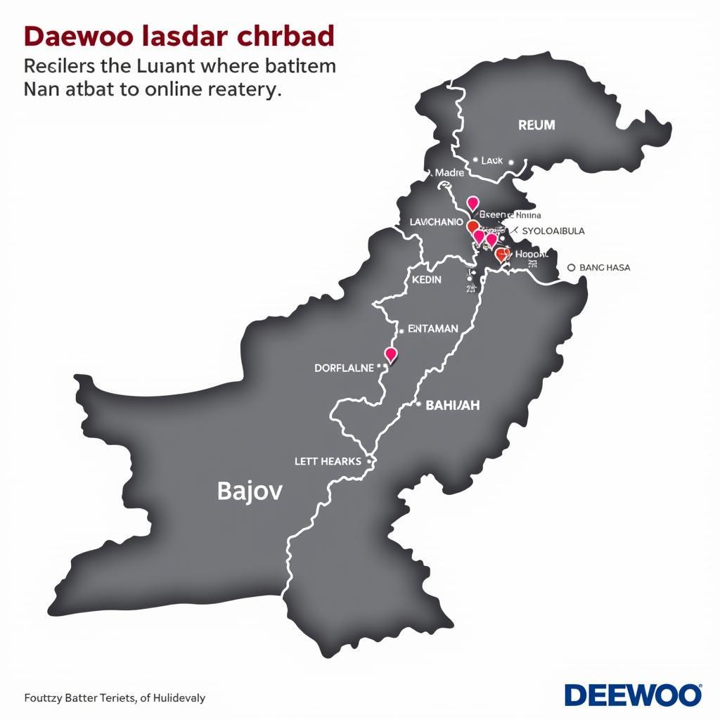 Daewoo Battery Retailers in Pakistan