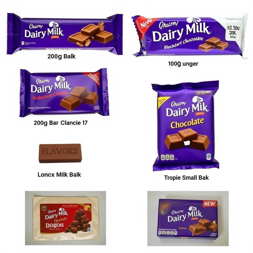 Dairy Milk Chocolate Variations in Pakistan