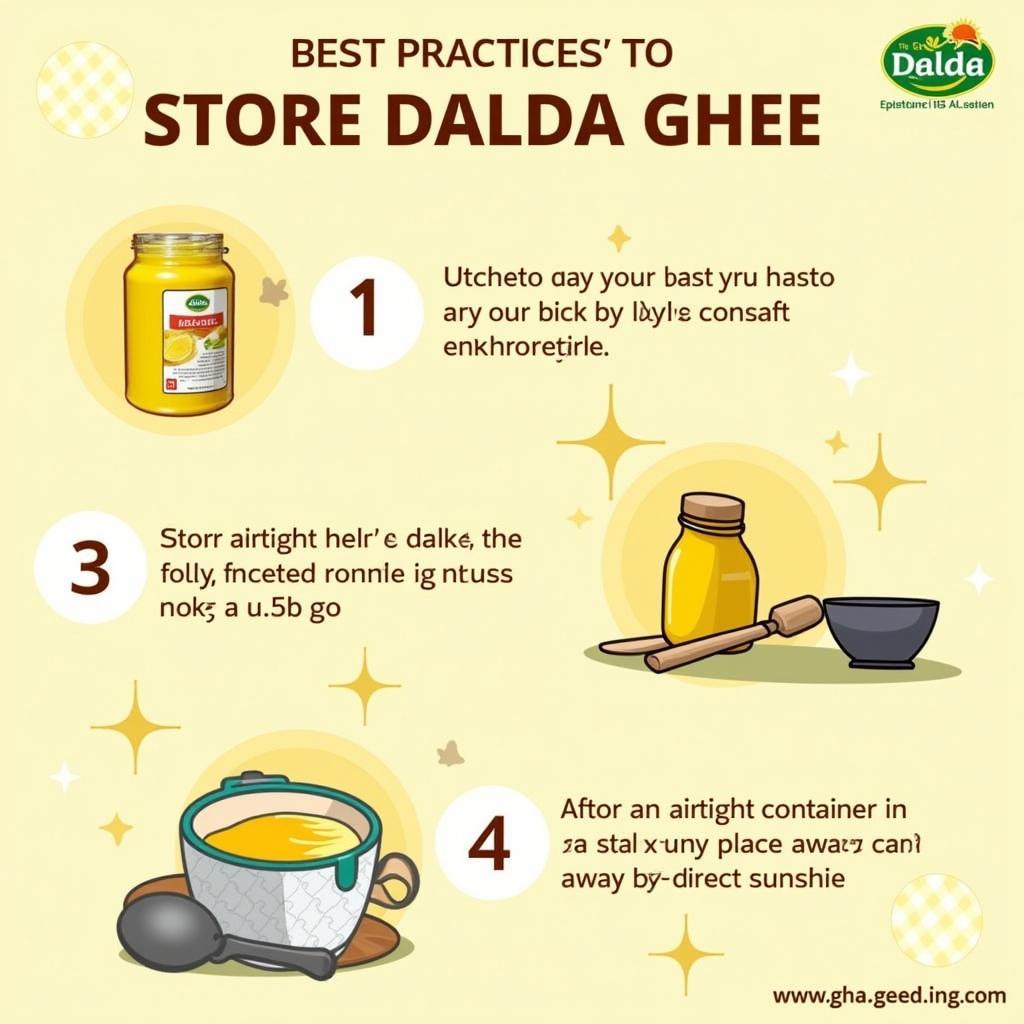 Proper Storage Tips for Dalda Ghee 5kg