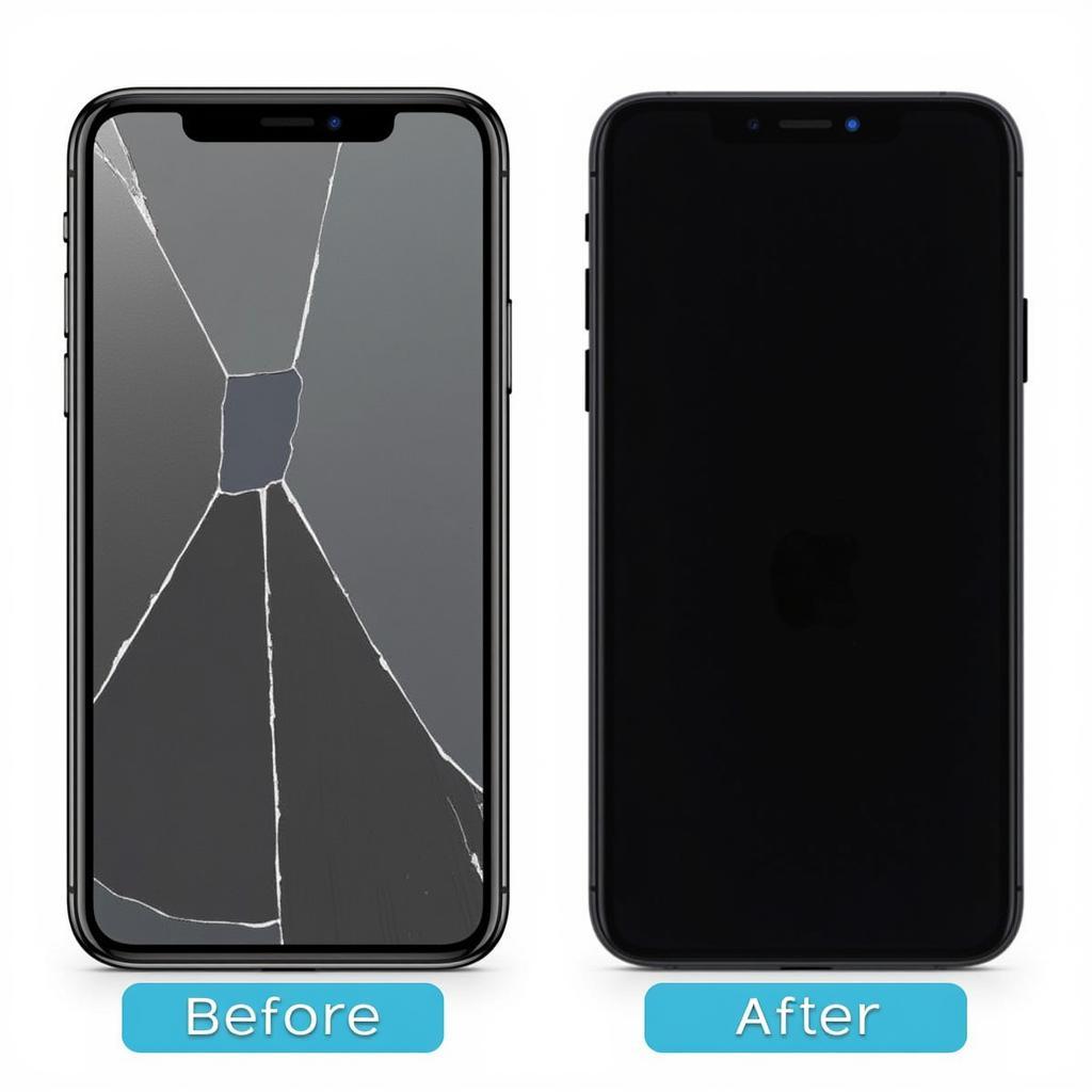 Damaged iPhone XS Max Back Glass Repair Cost in Pakistan