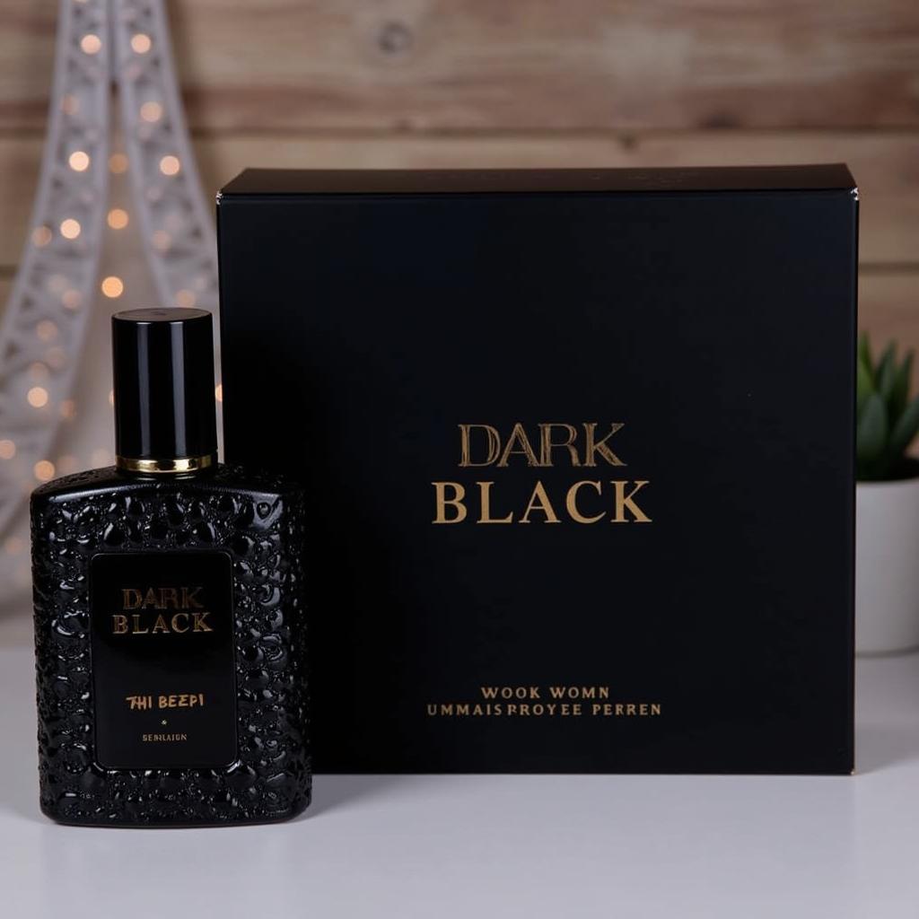 Dark Black Perfume Gift Set Pakistan