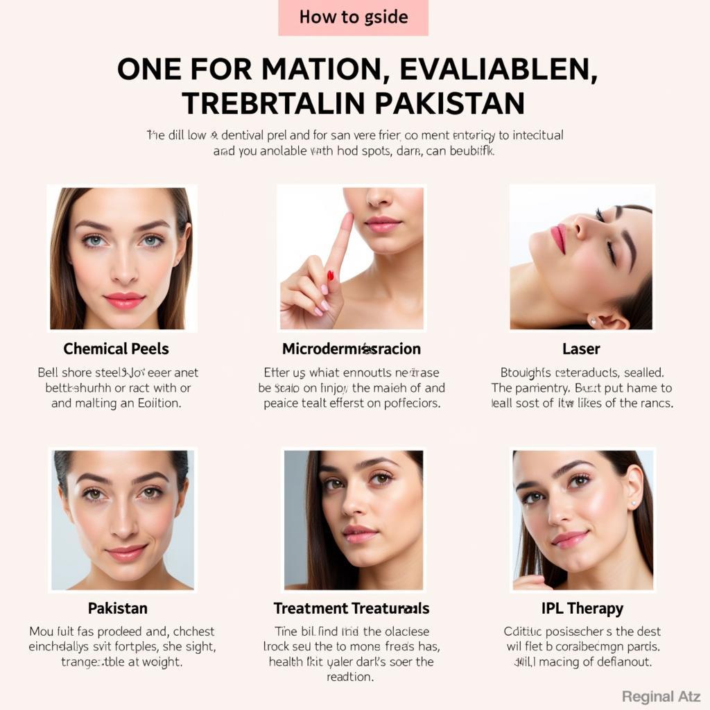 Various Treatment Options for Dark Spots Available in Pakistan