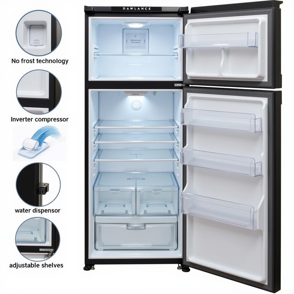 Dawlance Double Door Fridge Features