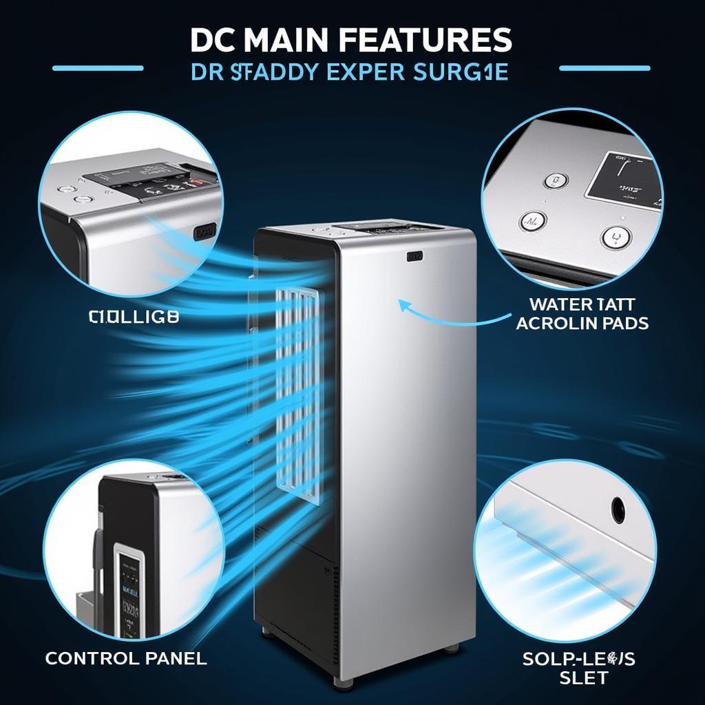 DC Room Air Cooler Features