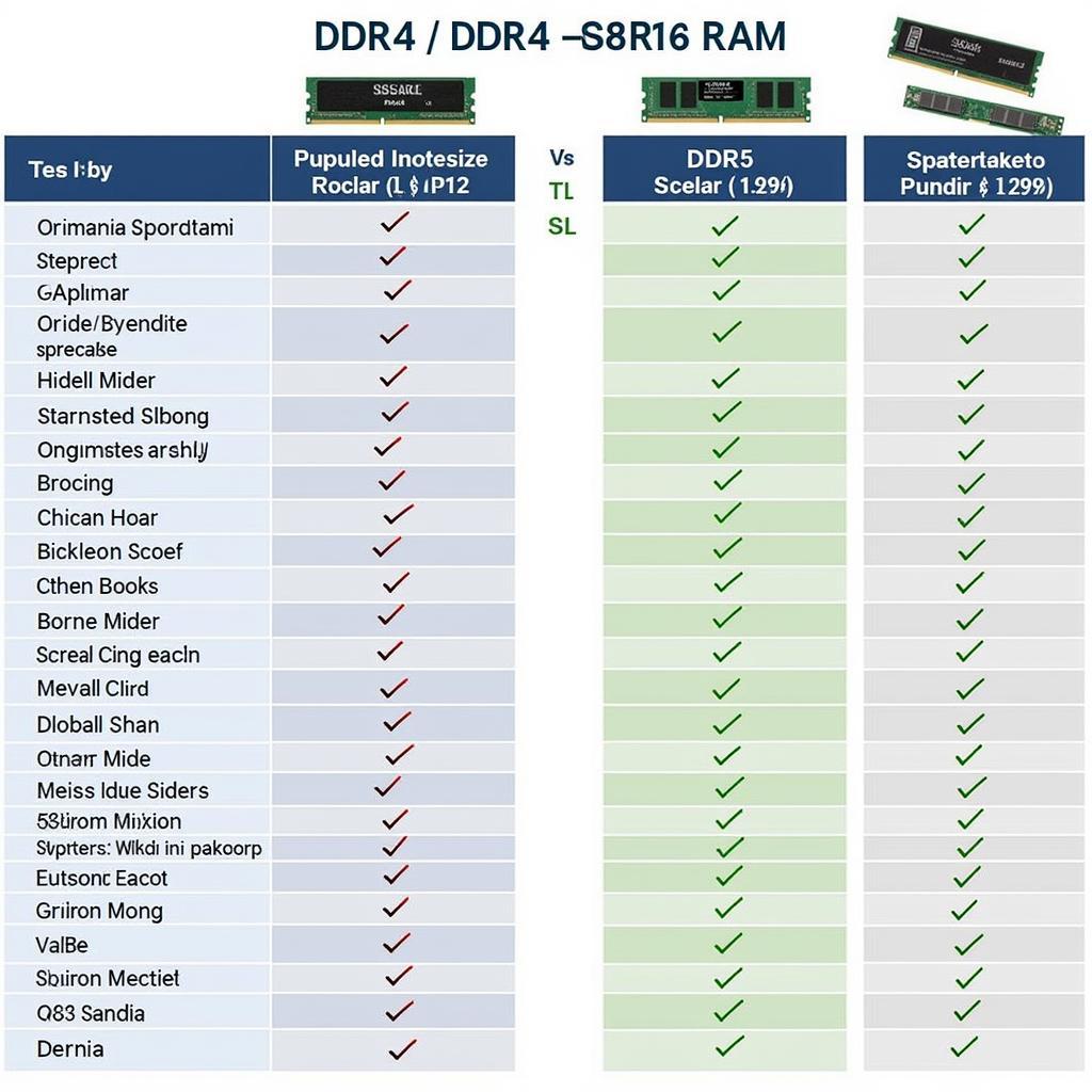 DDR4 vs. DDR5 RAM Prices Comparison Chart