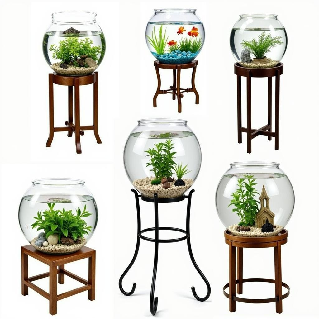 Decorative Fish Bowls with Stands in Pakistan