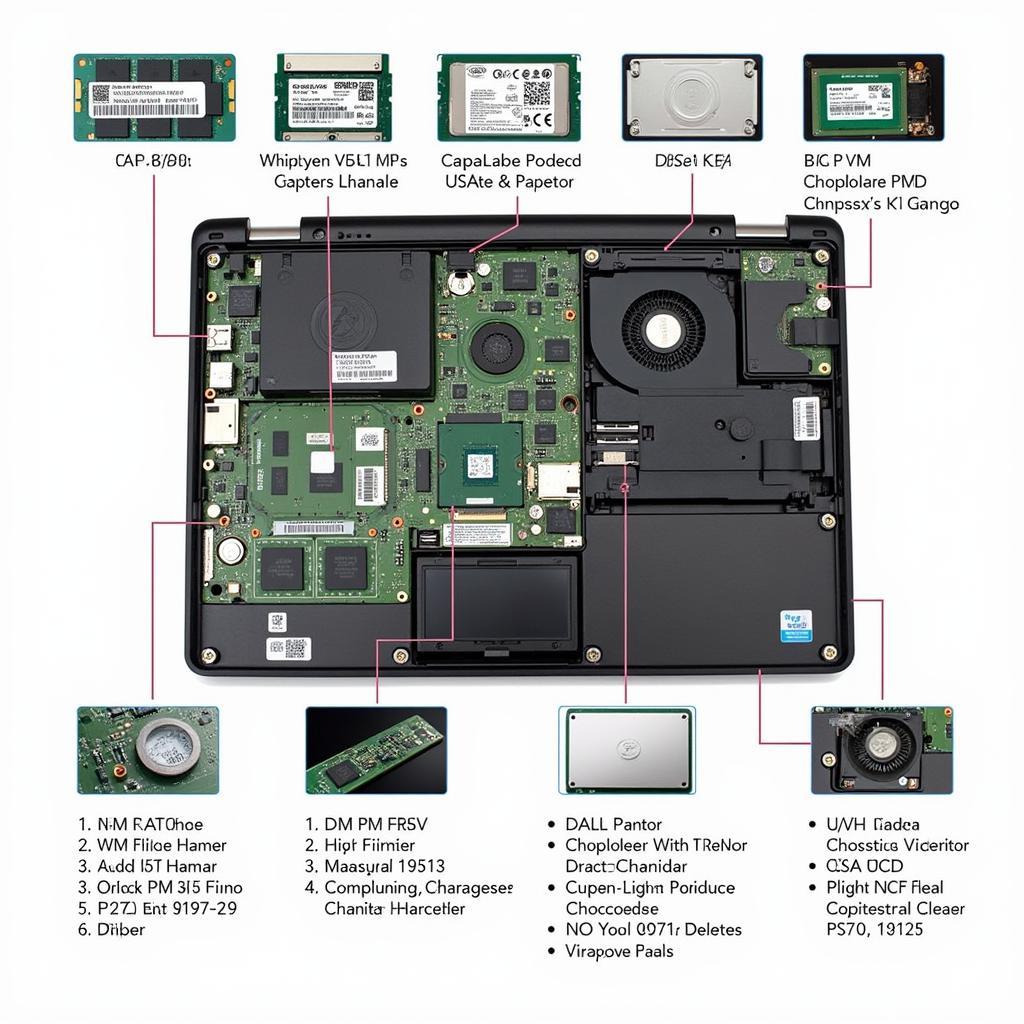 Dell Latitude E5470 Internal Components