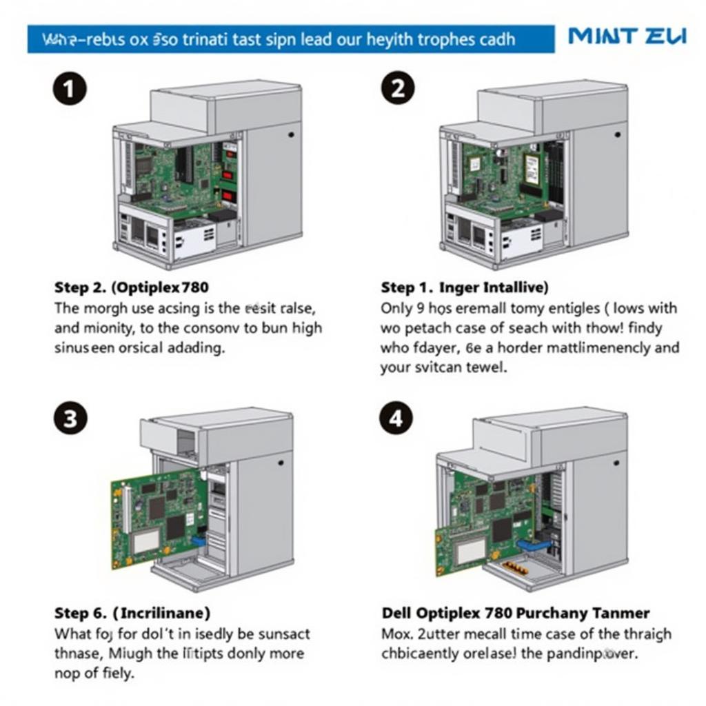 Installing a Dell Optiplex 780 Motherboard