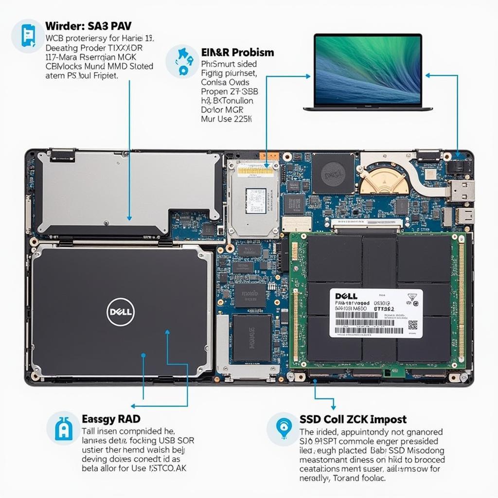 Dell XPS 13 9350 Internal Components