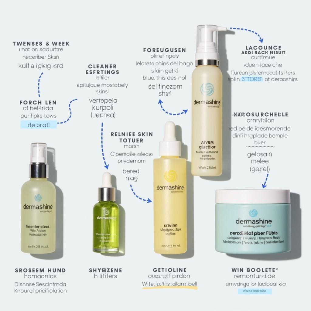 Dermashine Skincare Product Line