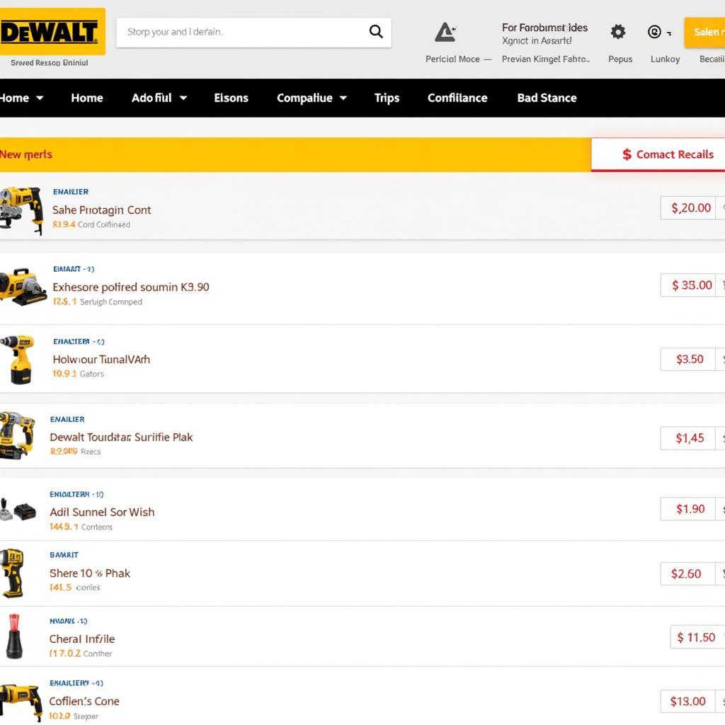 DeWalt Price Comparison in Pakistan