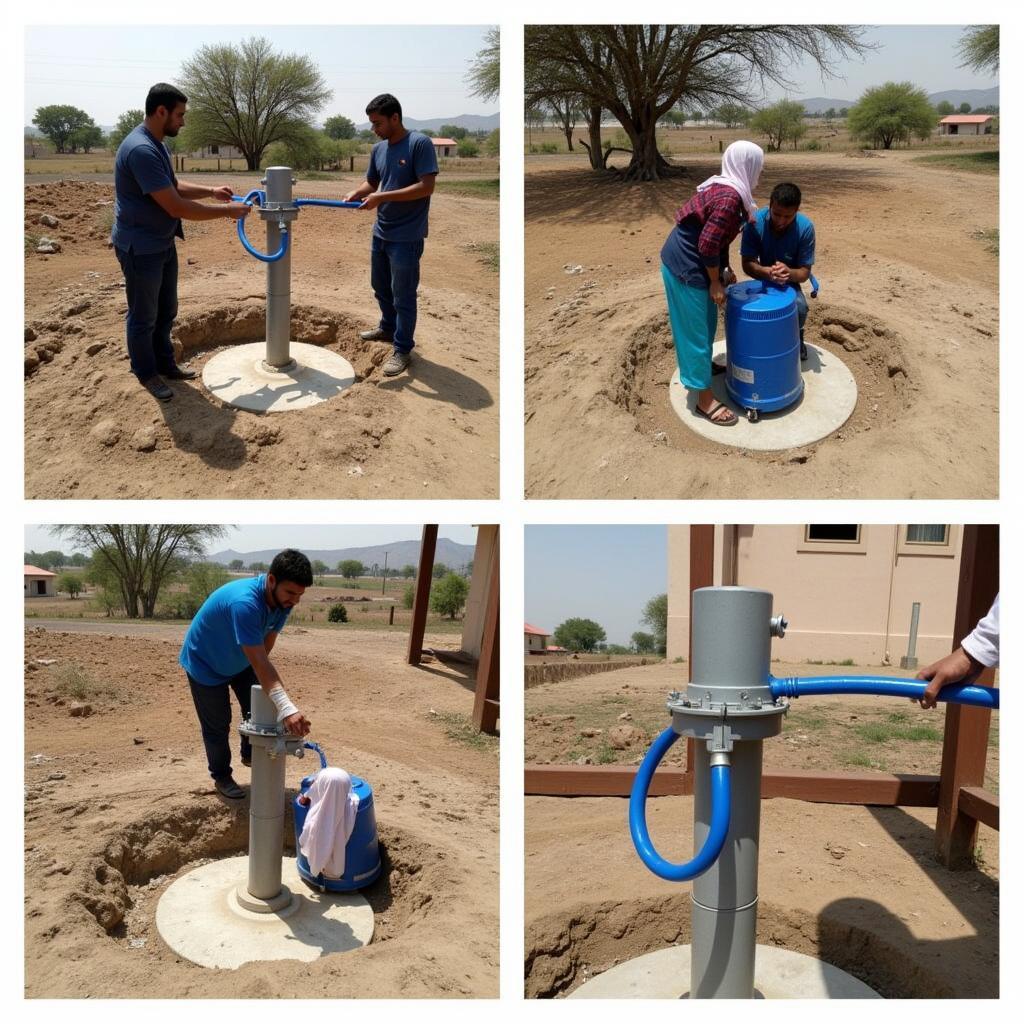 Diamond Water Pump Installation in Pakistan