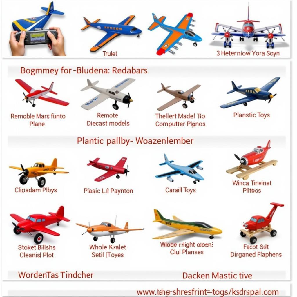 Variety of Aeroplane Toys in Pakistan