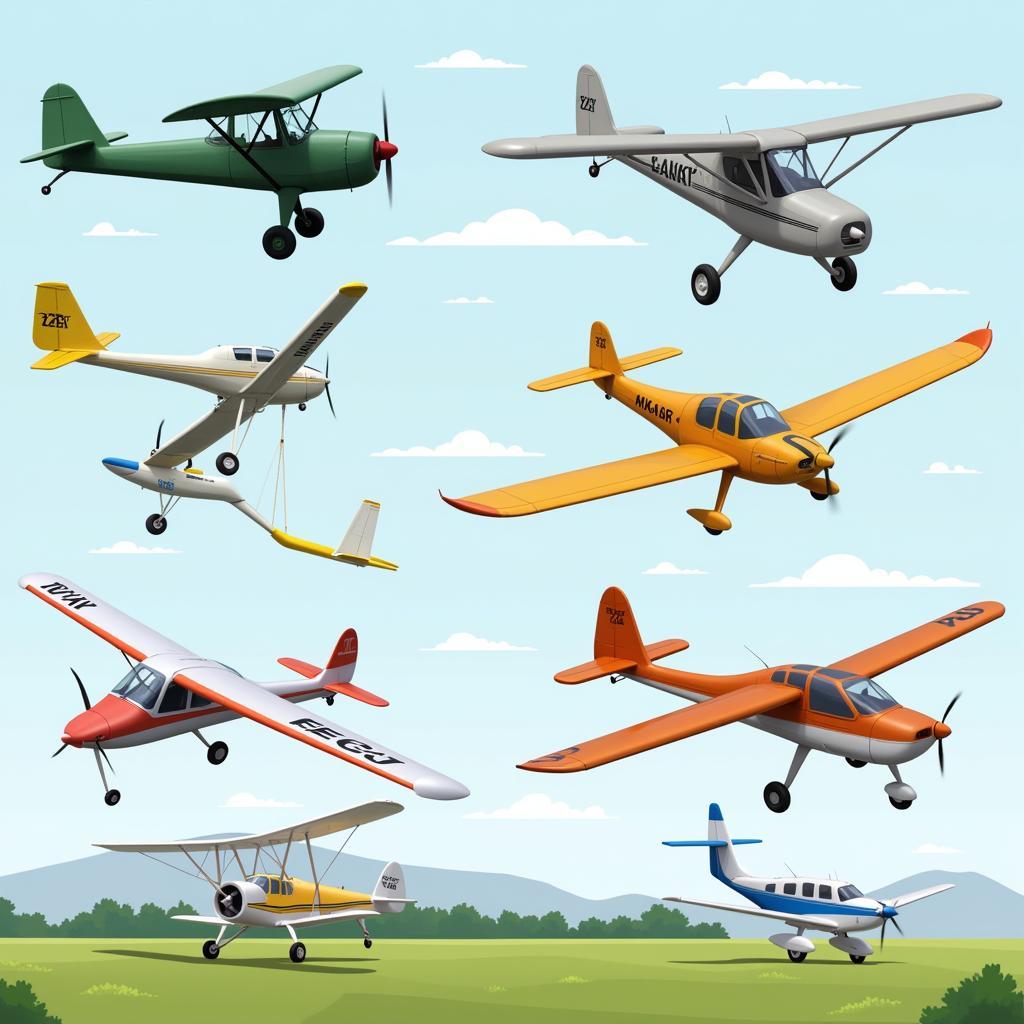 Different Aircraft Types in Pakistan Flying Clubs