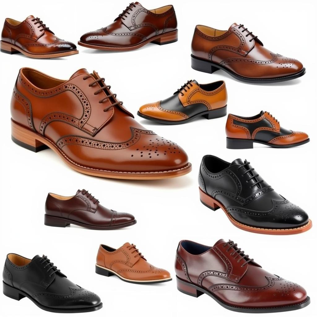 Variety of Brogue Shoe Styles in Pakistan