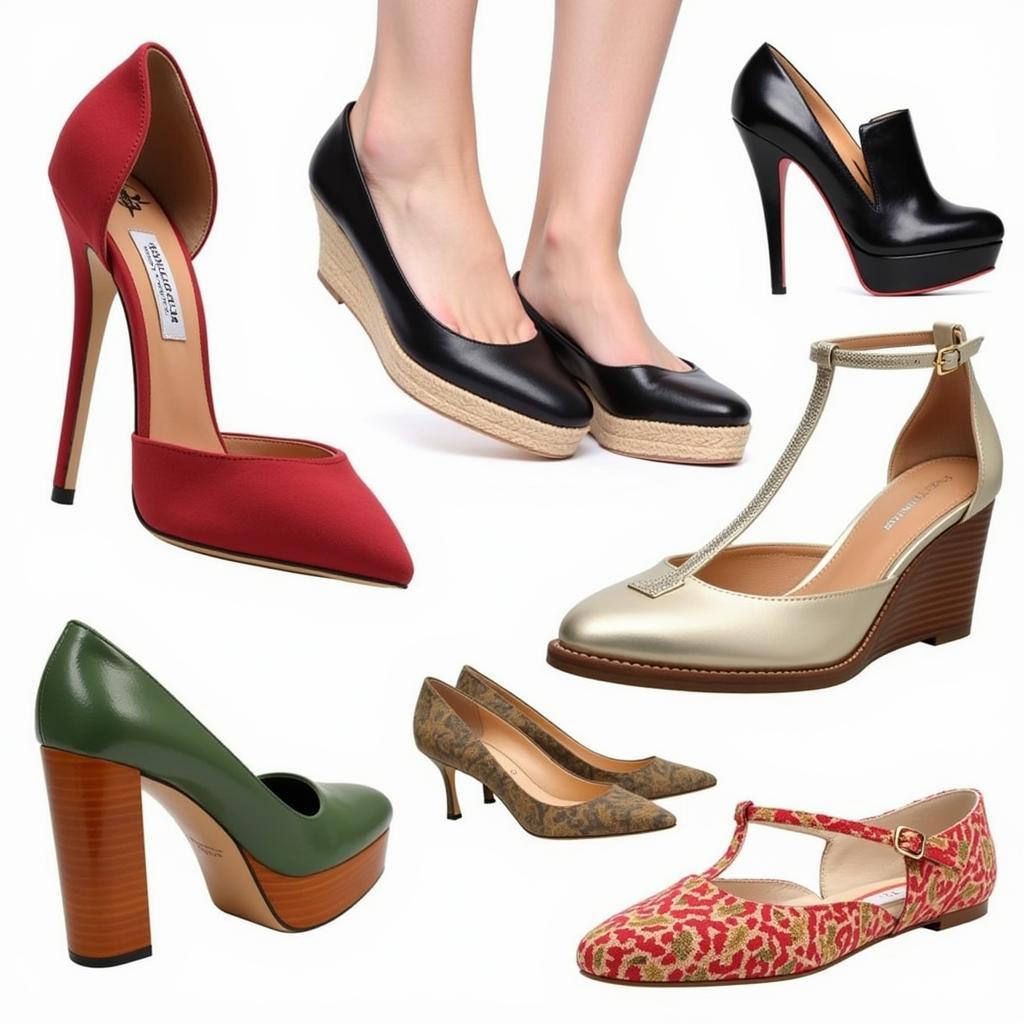 Various Heel Types in Pakistan