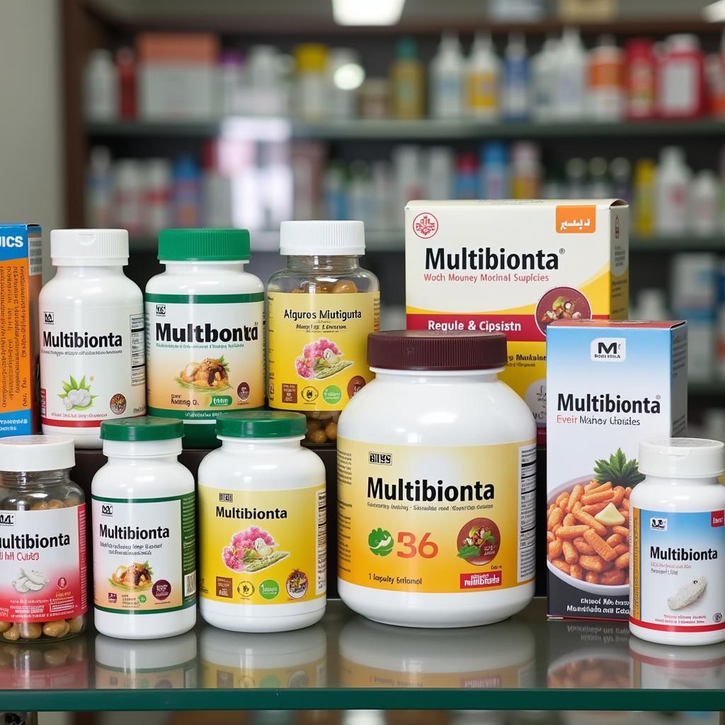 Different Multibionta Products Available in Pakistan