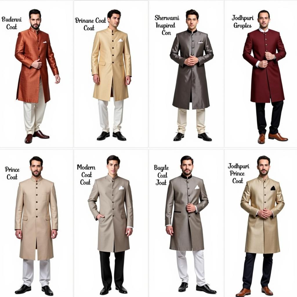 Variety of Prince Coat Styles Available in Pakistan