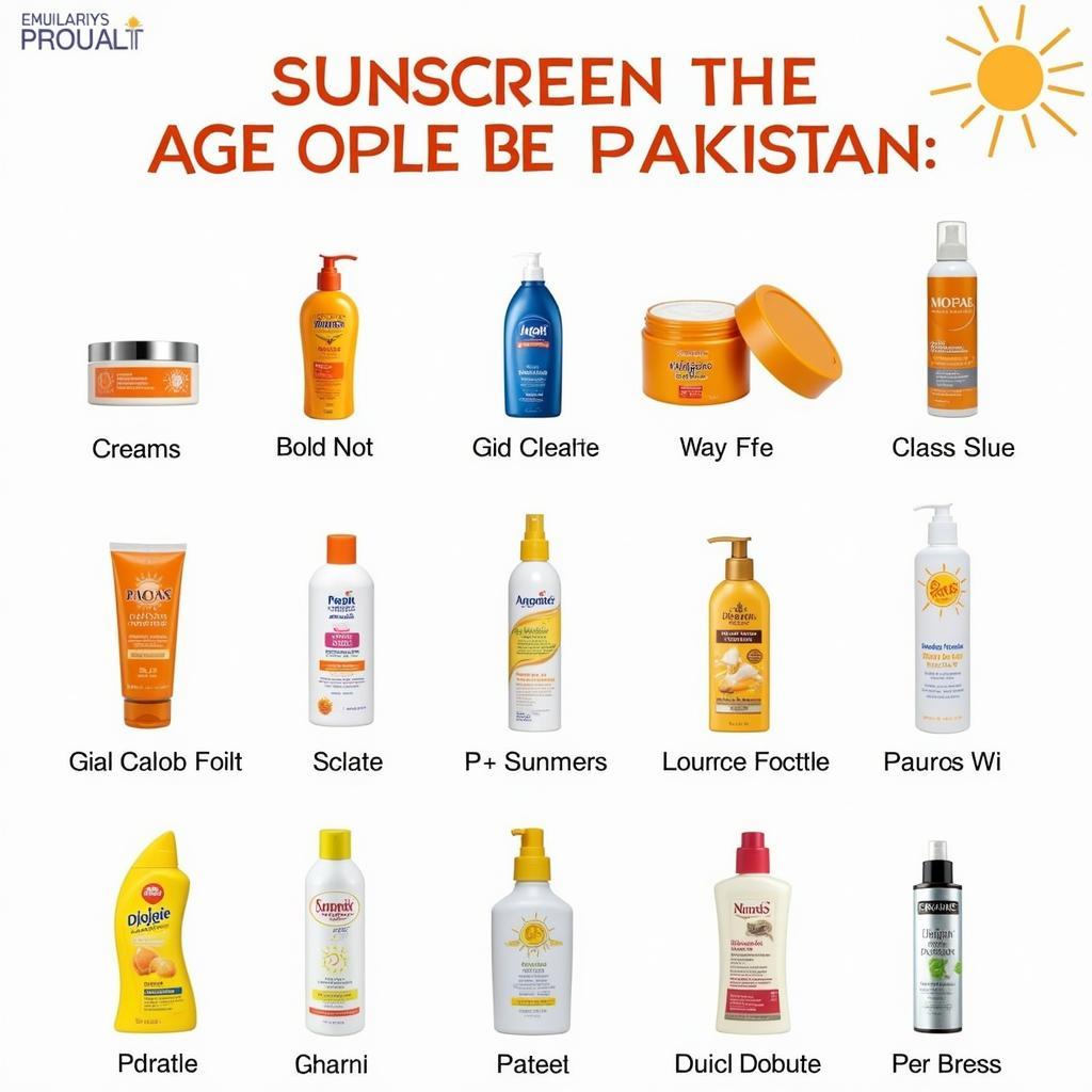 Different Sunscreen Types Available in Pakistan