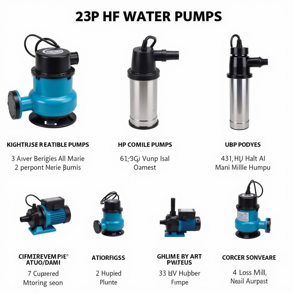 Different Types of 2 HP Water Pumps Available in Pakistan