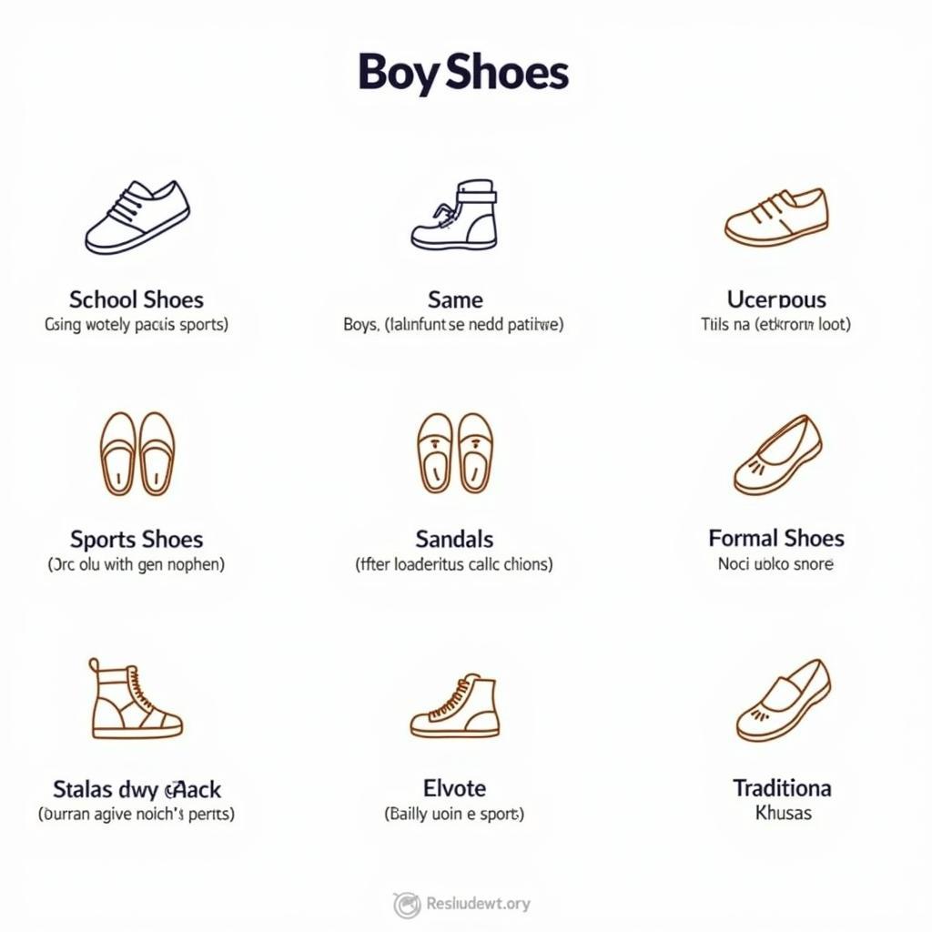 Different Types of Boy Shoes in Pakistan