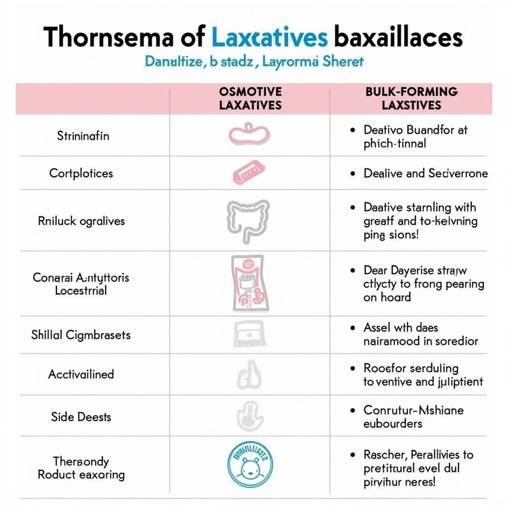 Comparing Various Types of Laxatives Available in Pakistan