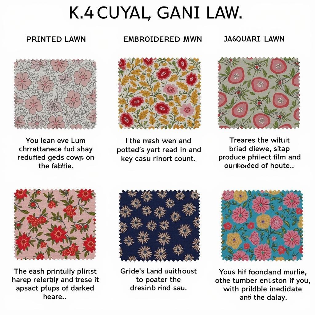 Different Types of Pakistani Lawn Fabric