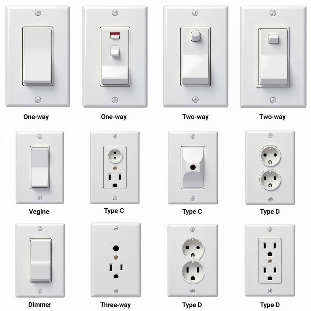 Various Types of Switches and Sockets Commonly Used in Pakistan