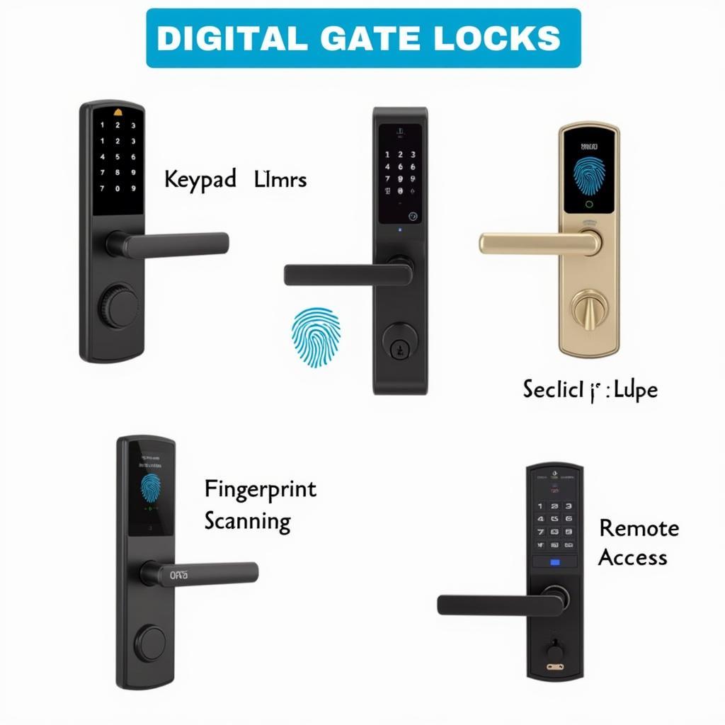 Digital Gate Locks Available in Pakistan