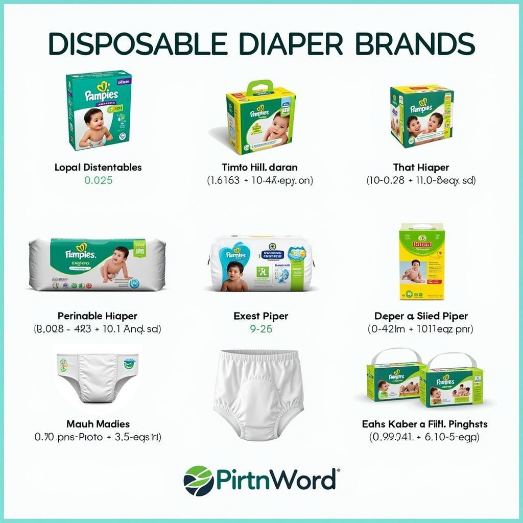 Disposable Diapers in Pakistan: Variety and Brands