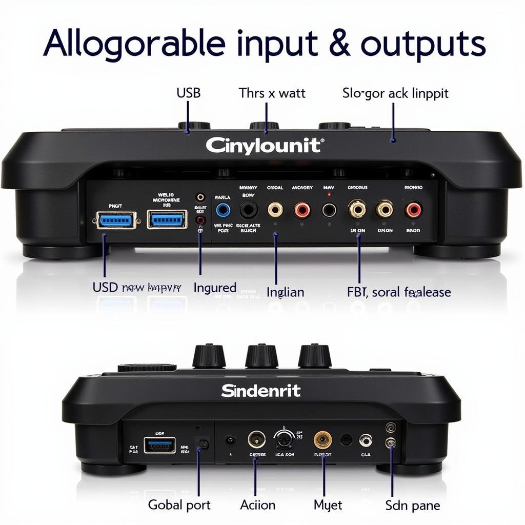 DJ 500 Audionic - Connectivity Options