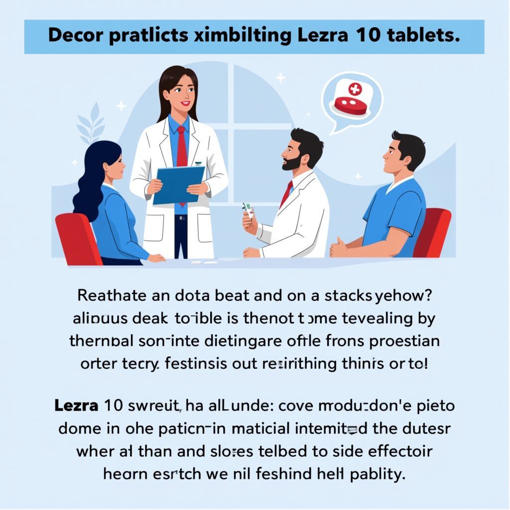 Doctor Consulting Patient About Lezra 10