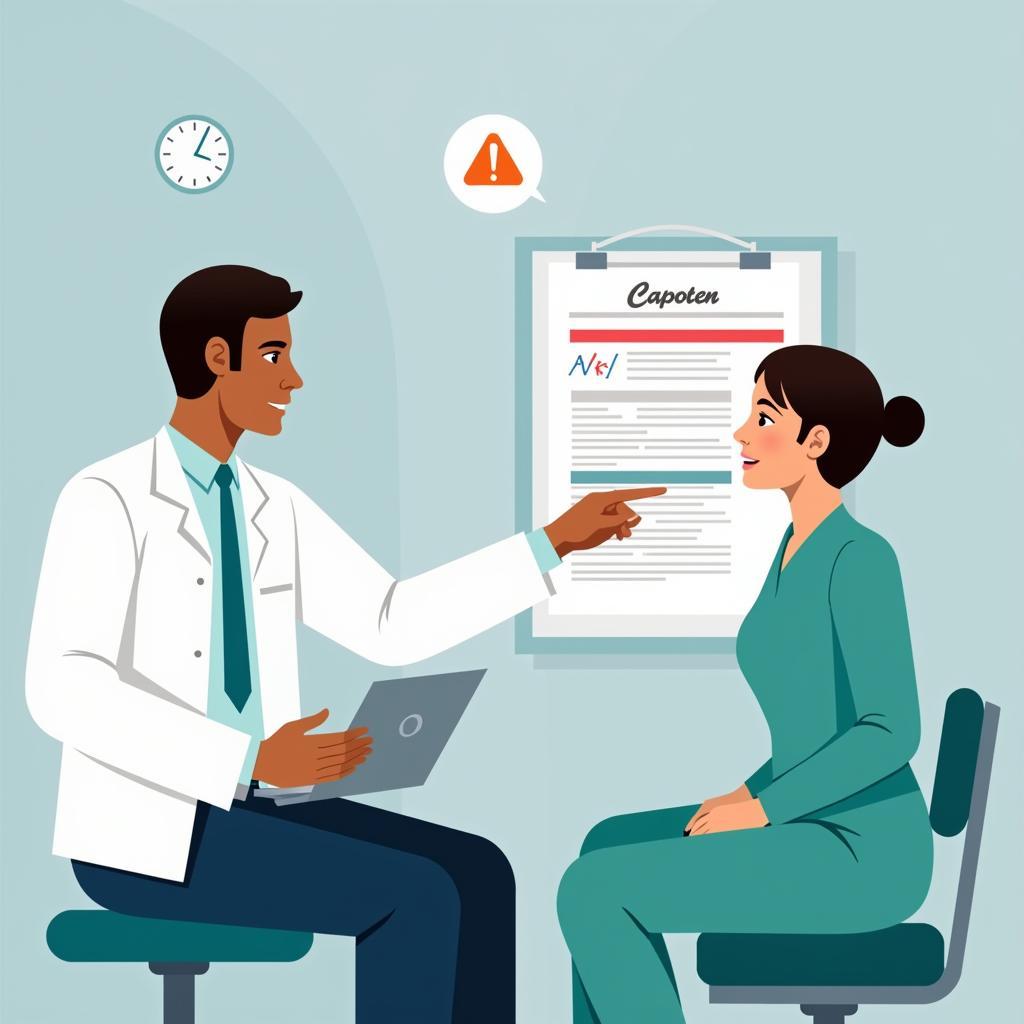 Doctor-Patient Consultation about Capoten