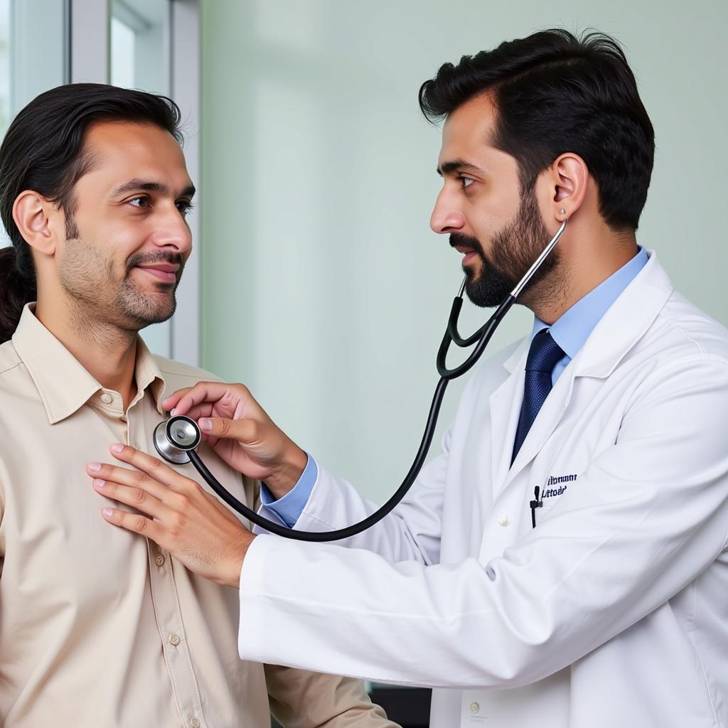 Doctor Using Littmann Classic 3 in Pakistan