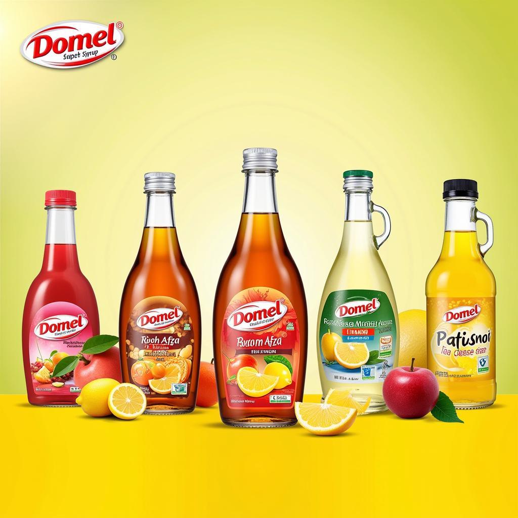 Domel Syrup Varieties Available in Pakistan