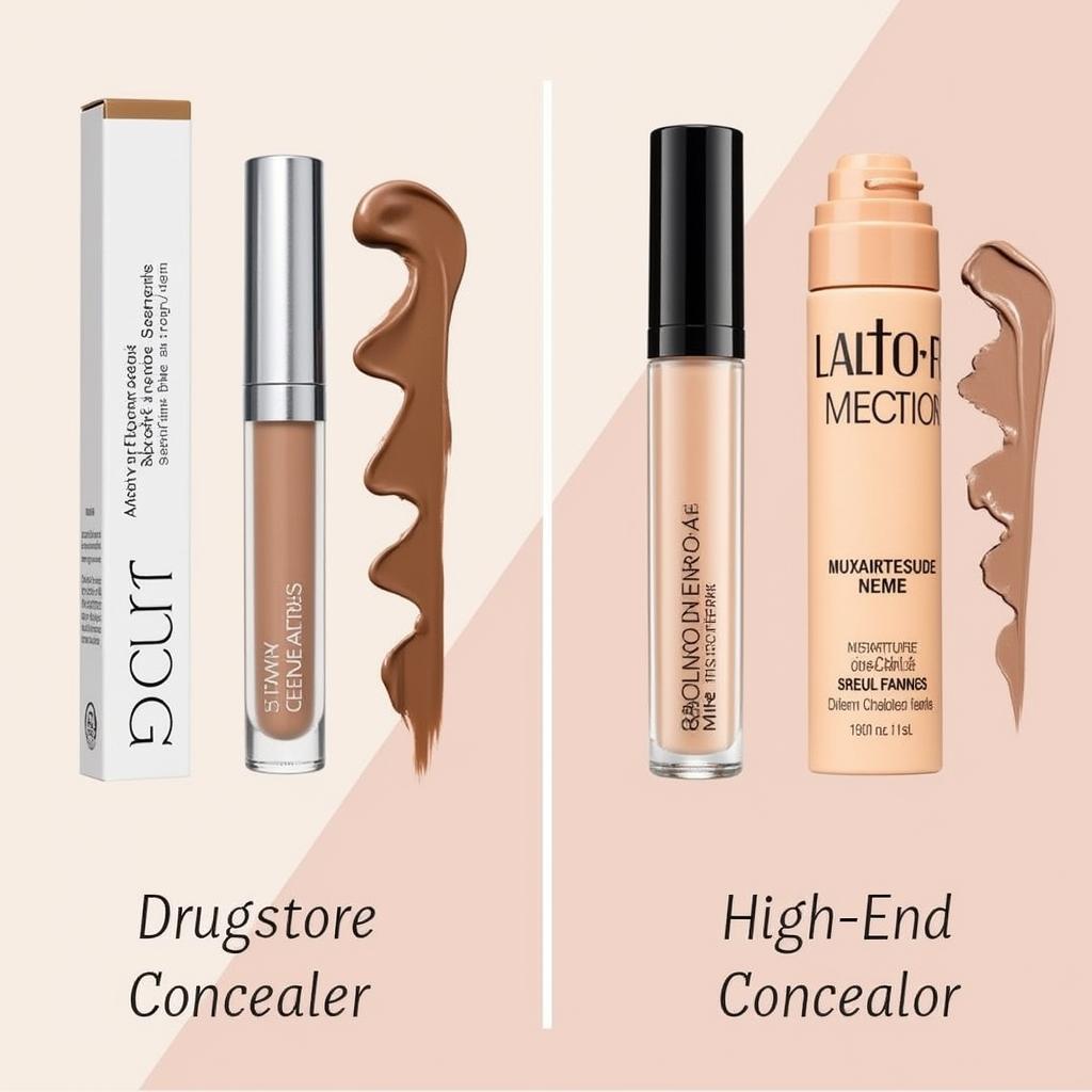 Drugstore vs. High-End Concealer Comparison