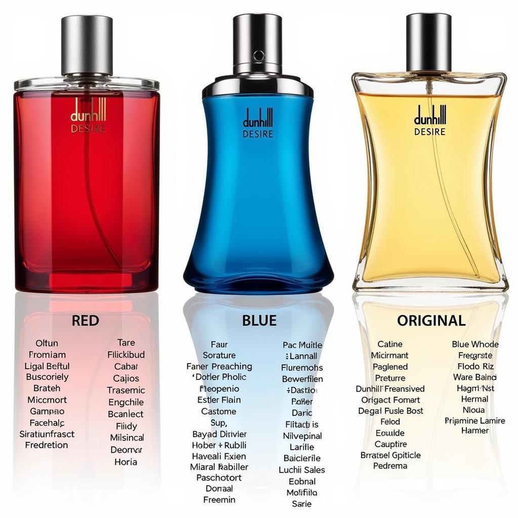 Dunhill Desire Fragrance Profiles