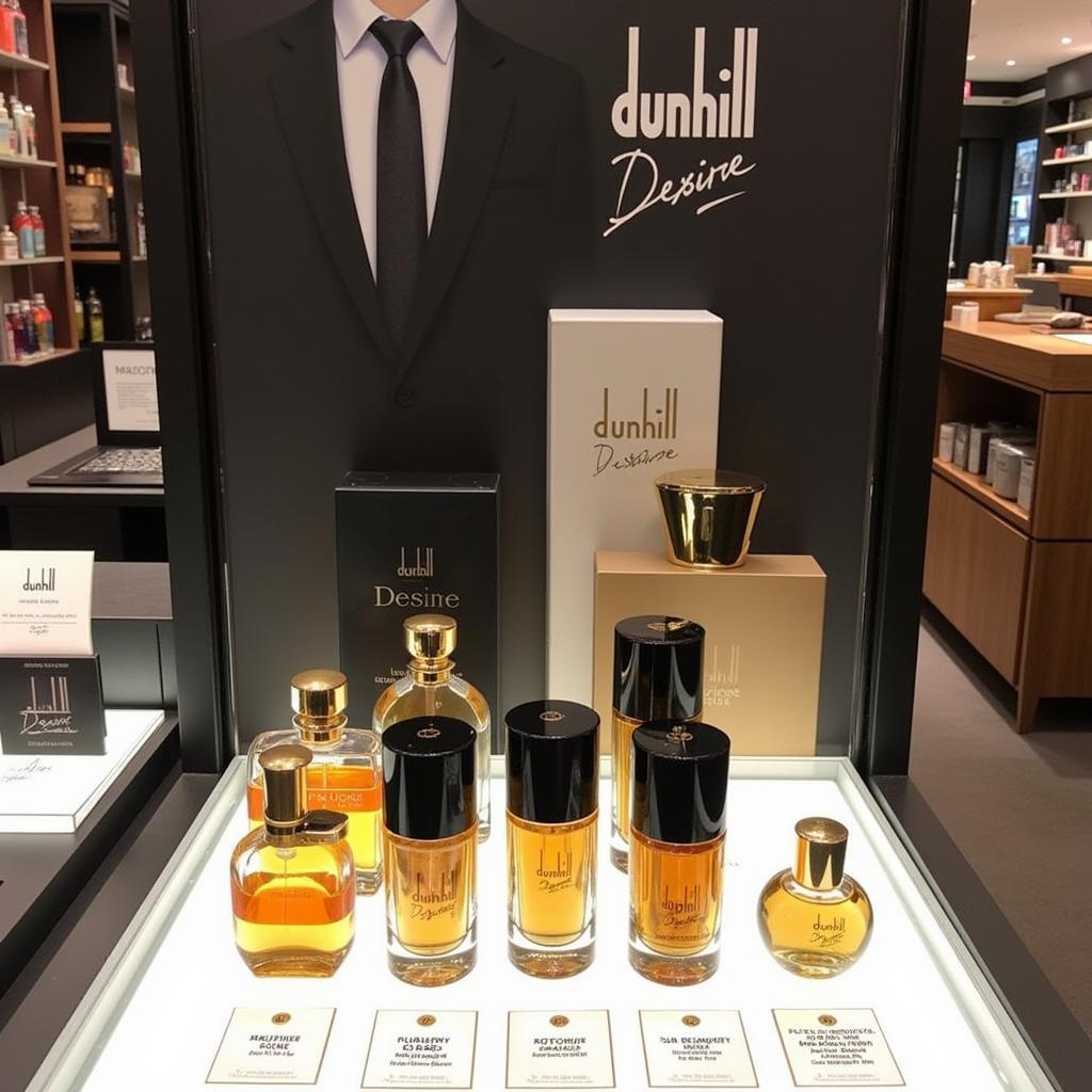 Dunhill Desire Perfume Retail Display