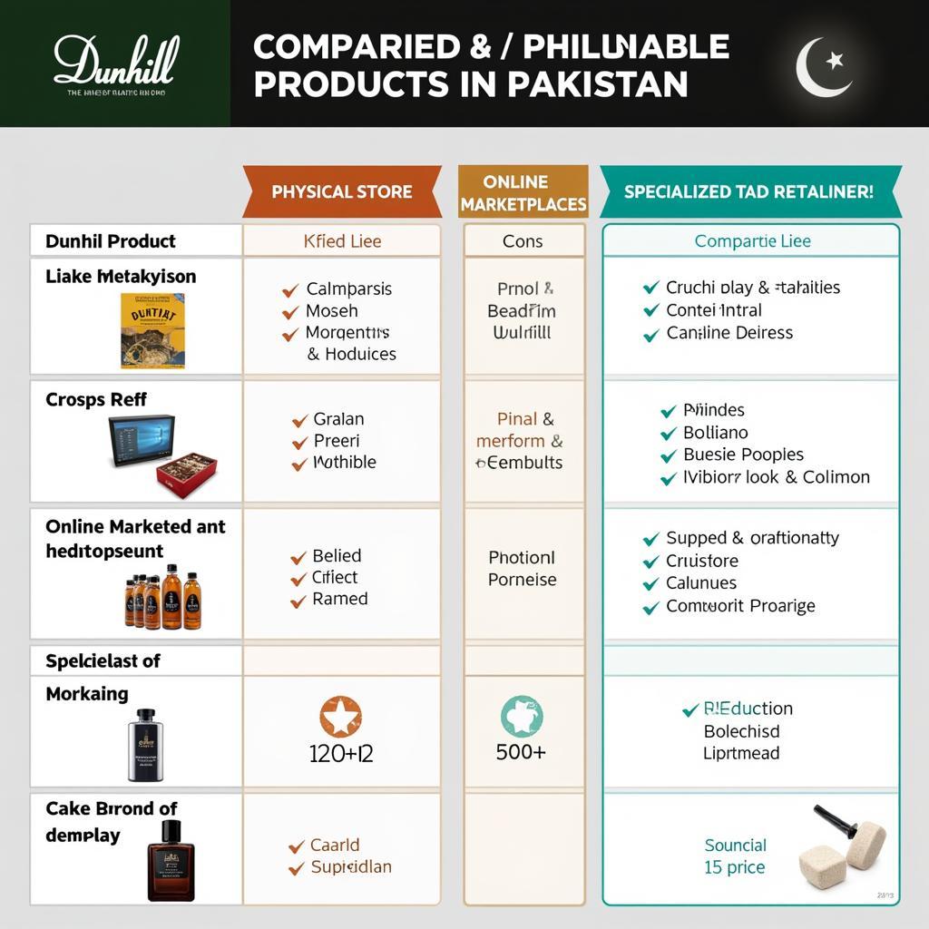 Dunhill Retailers - Online and Offline in Pakistan