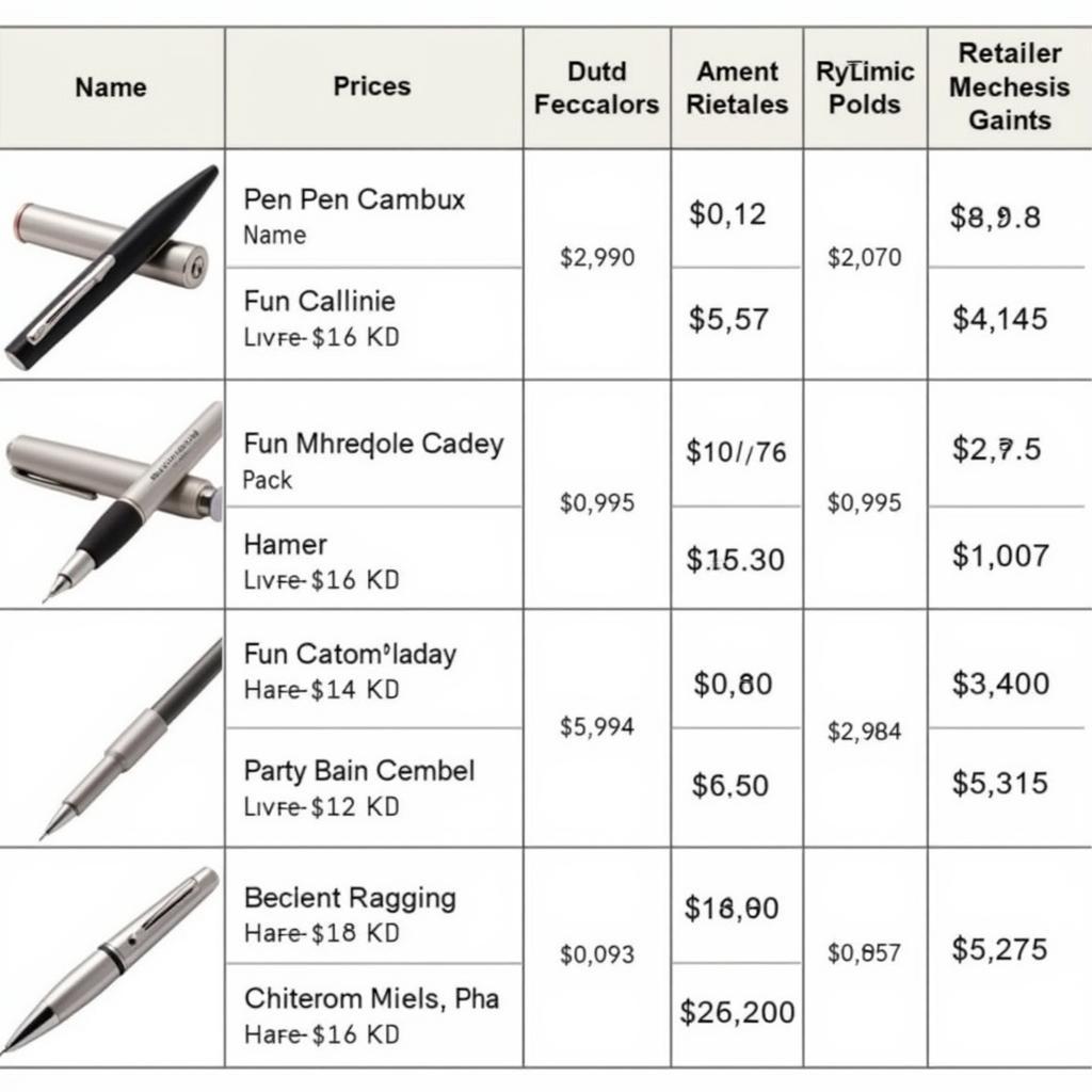 Dux Pen Price Comparison in Pakistan