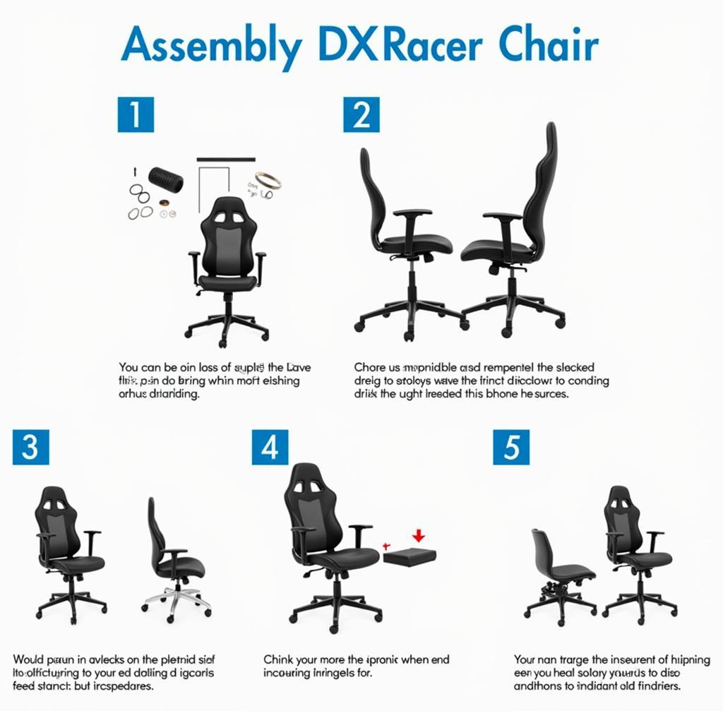 DXRacer Chair Assembly Guide