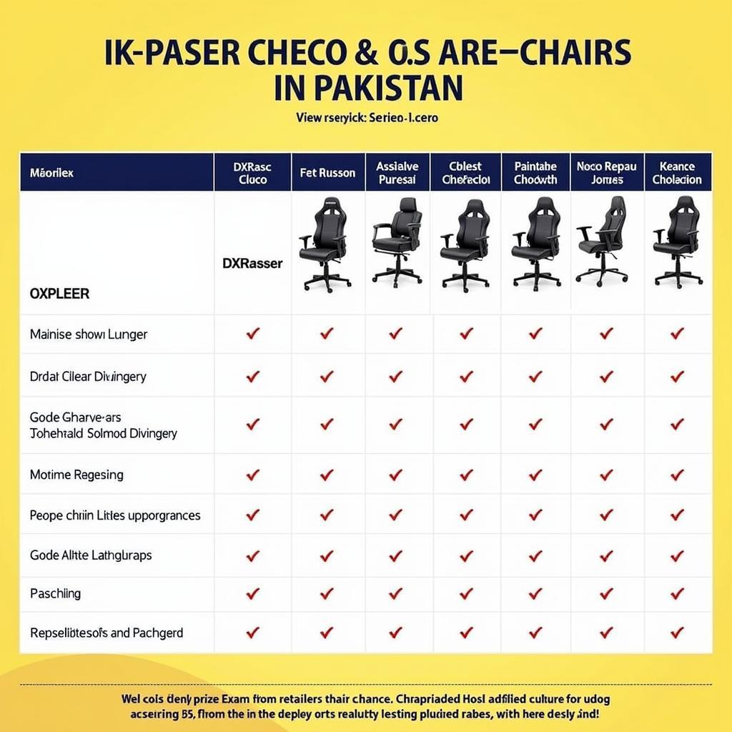 DXRacer Chair Price Comparison in Pakistan