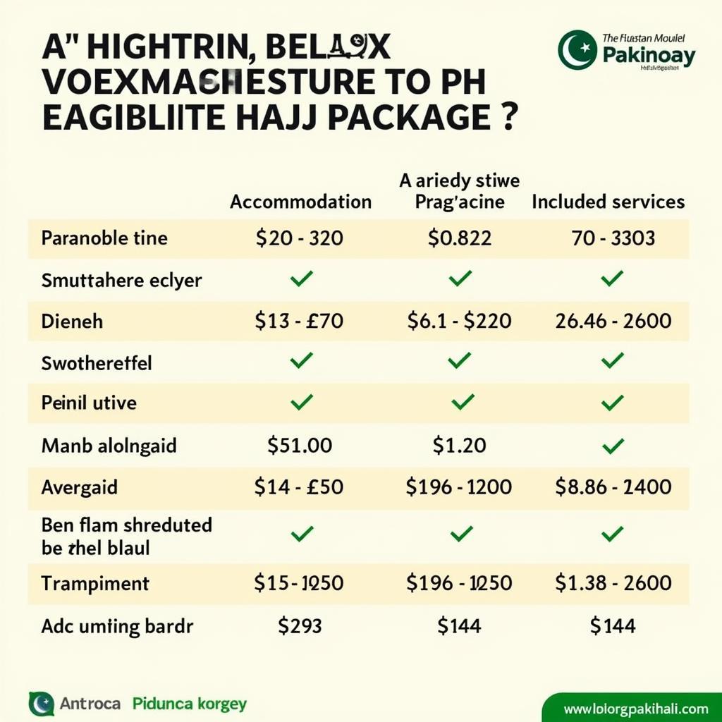 Economy Hajj Packages Pakistan 2019 Cost Comparison