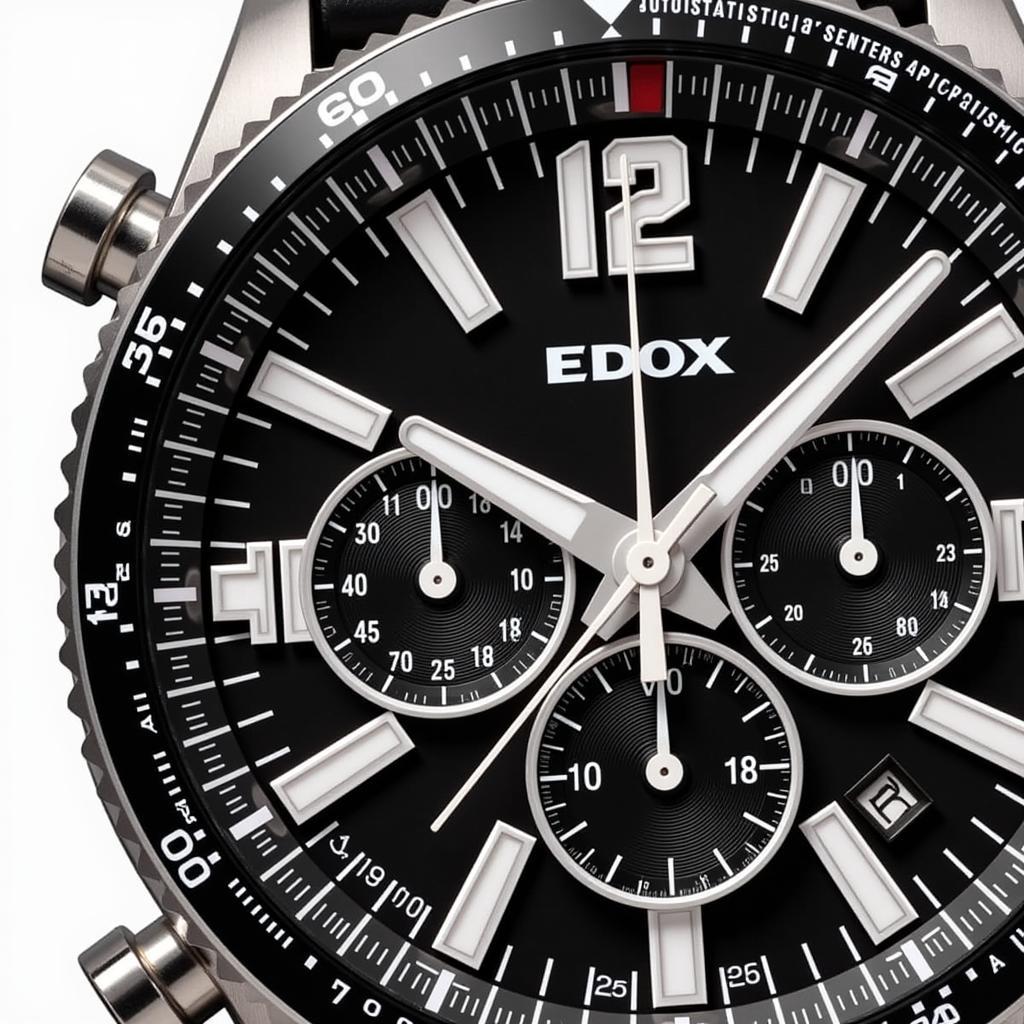 Edox Chronorally Automatic Chronograph Watch