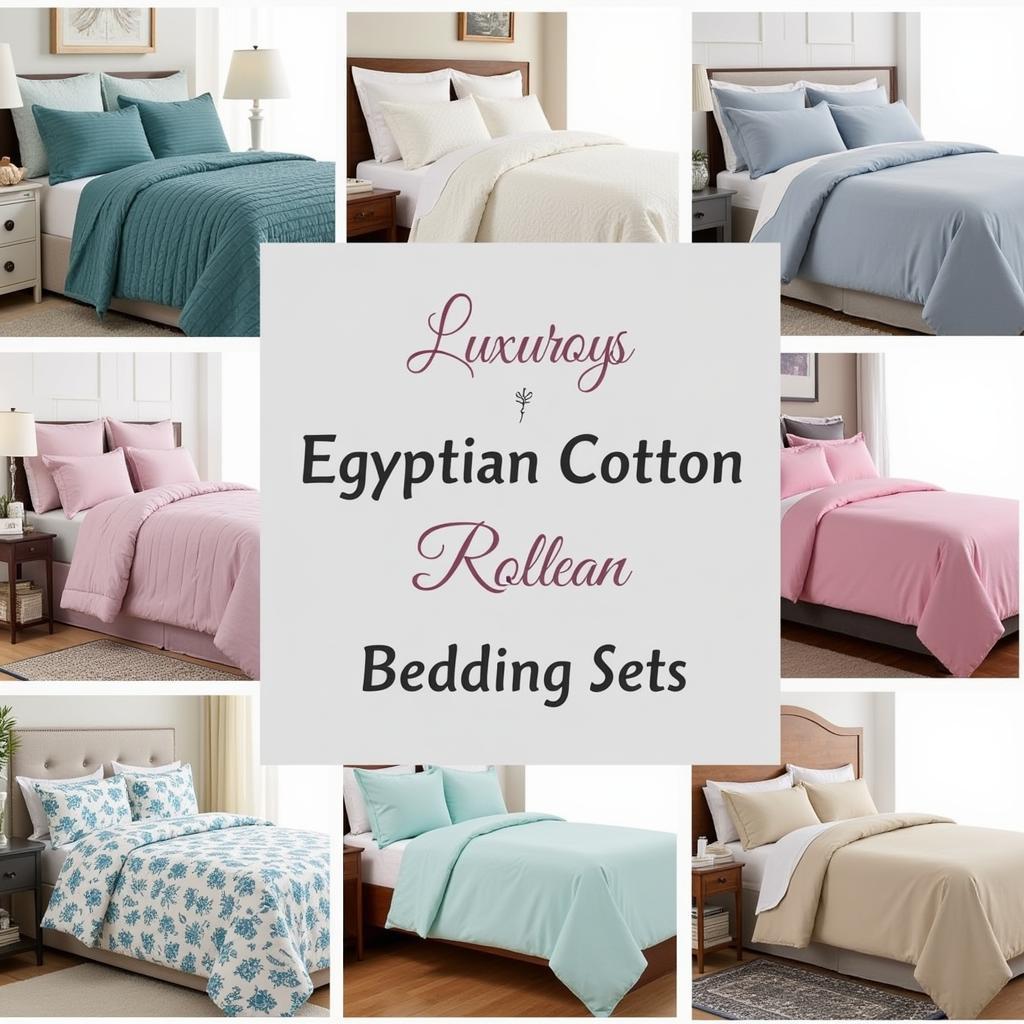 High-Quality Egyptian Cotton Bedding Sets