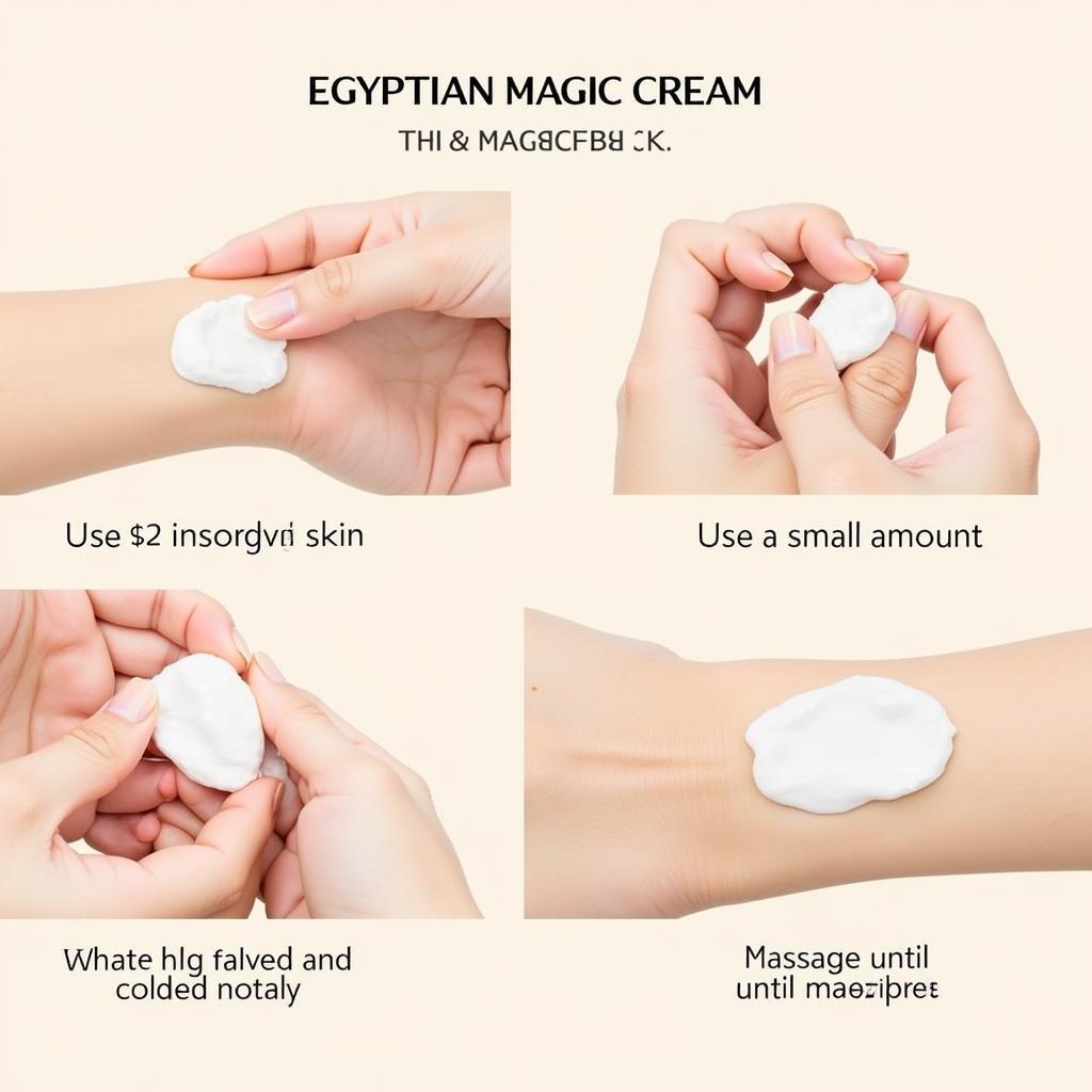 How to Apply Egyptian Magic Cream