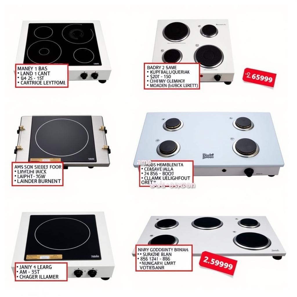 Electric Hob Price Comparison in Pakistan