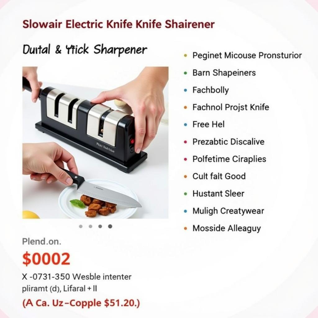 Electric Knife Sharpener Price in Pakistan