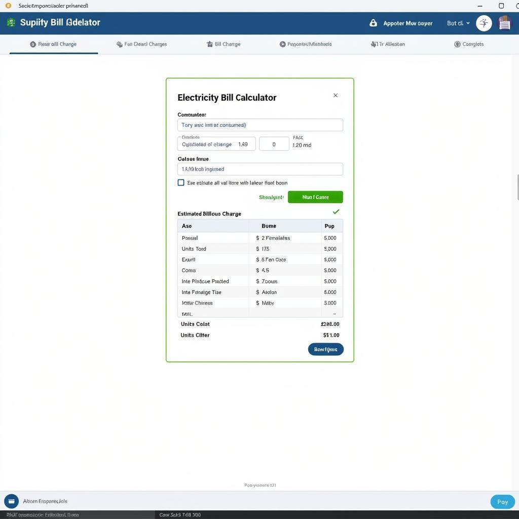 Electricity Bill Calculator Pakistan