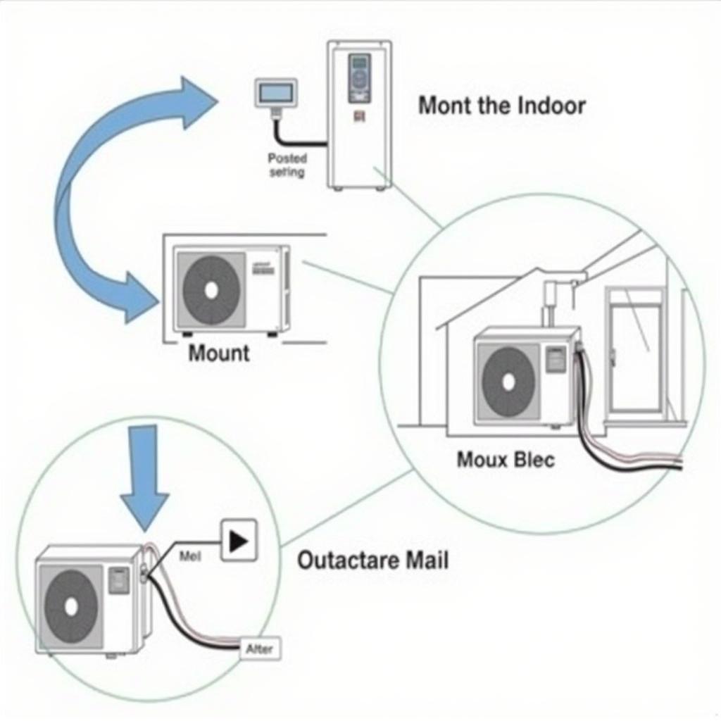 Electrolux 1.5 Ton AC Installation Guide Visual